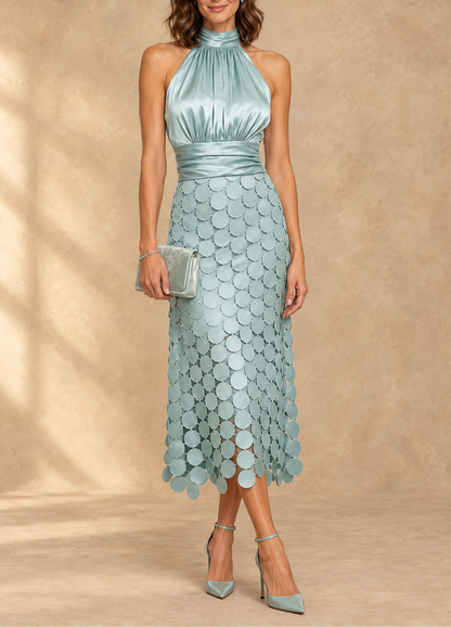 Celine | Vestido Midi Elegante para Ceremonias