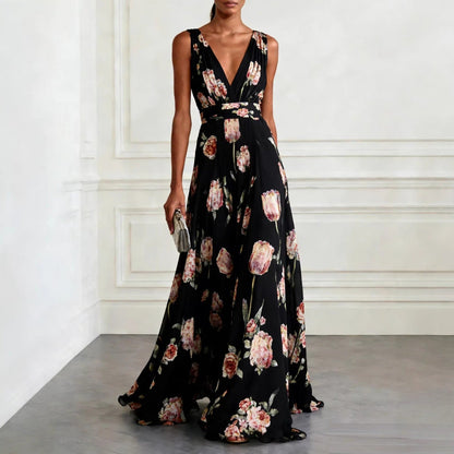 Vestido Tulipán Cuello V