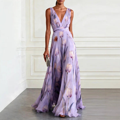 Vestido Tulipán Cuello V