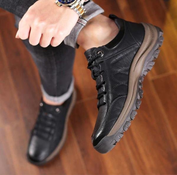 Matt | Zapatos para hombre de cuero hechos a mano ergonómicos
